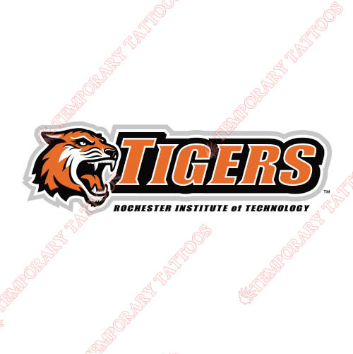 RIT Tigers Customize Temporary Tattoos Stickers NO.6015
